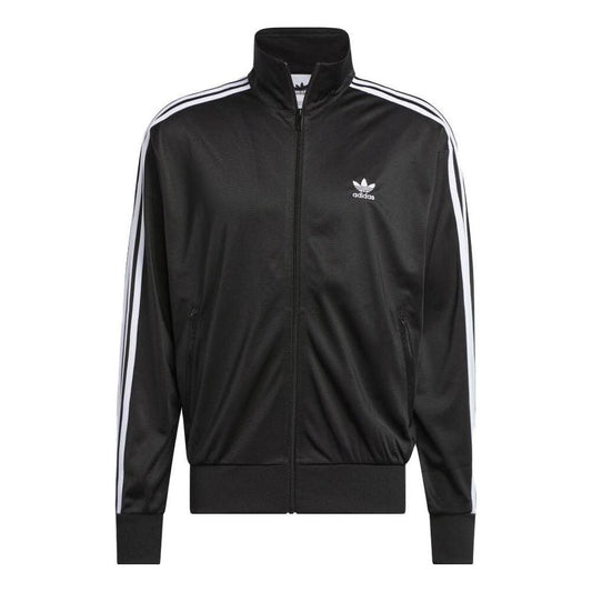 adidas Adicolor Classics Firebird Track Top Asia Sizing 'Black White' IJ7058