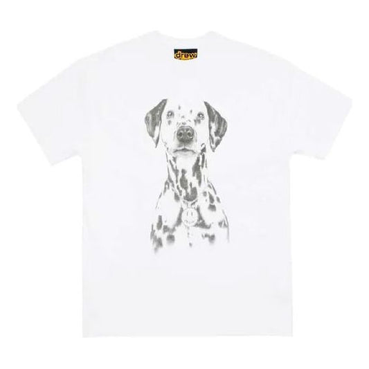Drew House SS21 Spot SS Tee Spot Printing Short Sleeve Unisex White DR-SS21-29