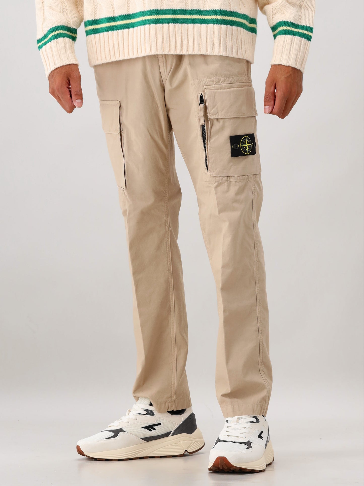 Stone Island Cargobroek Beige