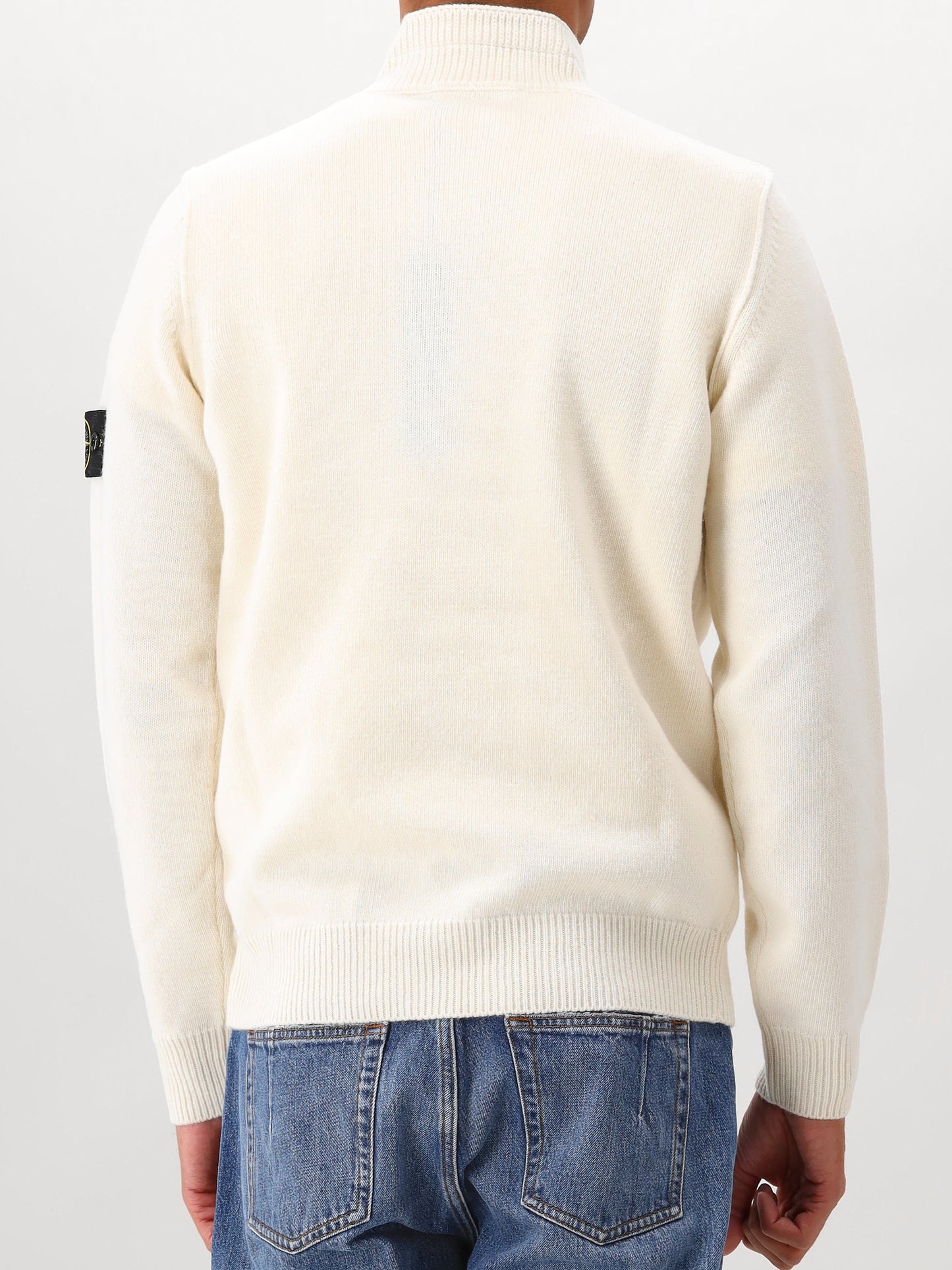 Stone Island Gebreide Trui Beige
