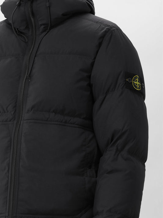 Stone Island Cordura Donsjas Zwart