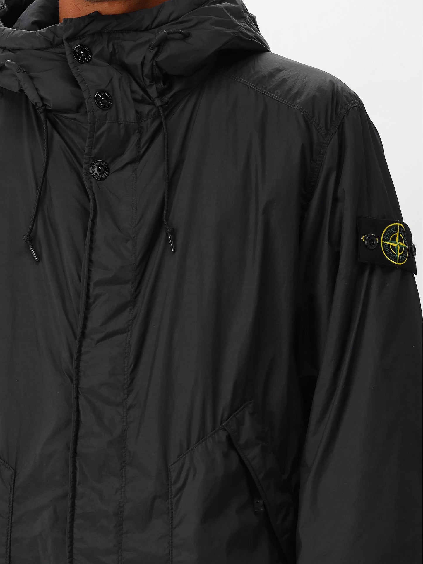 Stone Island Parka Zwart