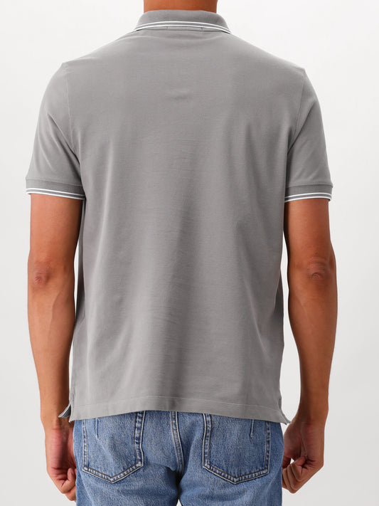 Stone Island Polo Contrast Grijs