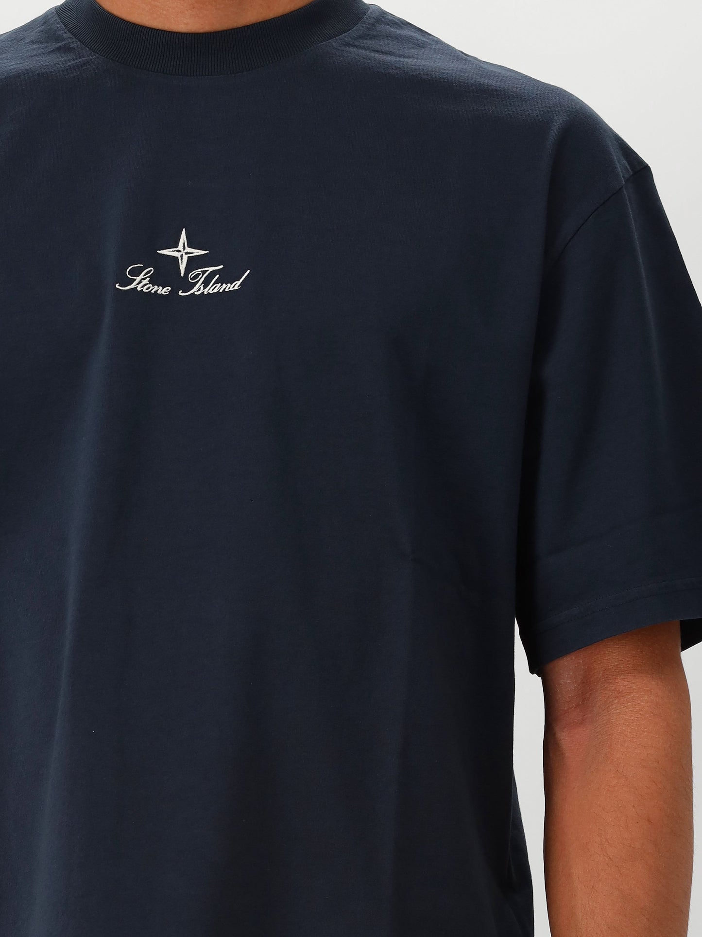 Stone Island T-shirt Blauw